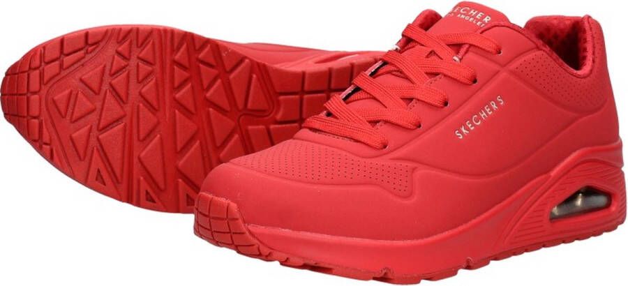 Skechers Uno Stand On Air Sneakers Laag rood