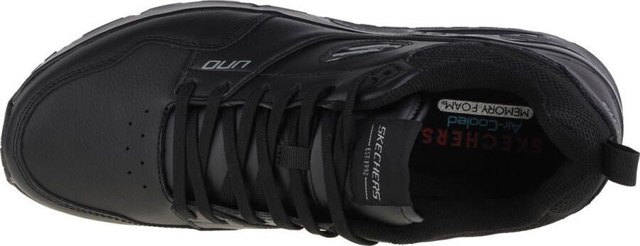 Skechers Uno-Suroka 232250-BBK Mannen Zwart Sneakers