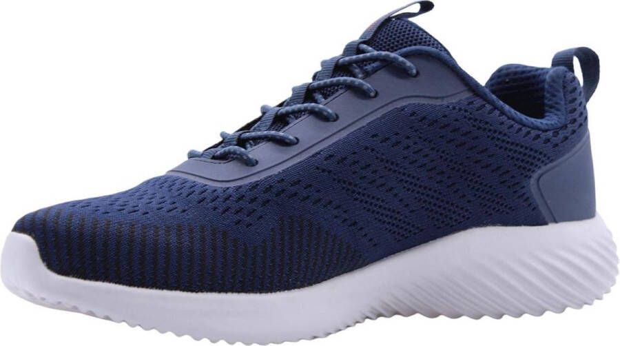 Skechers Vegan Bounder Intread Blauw