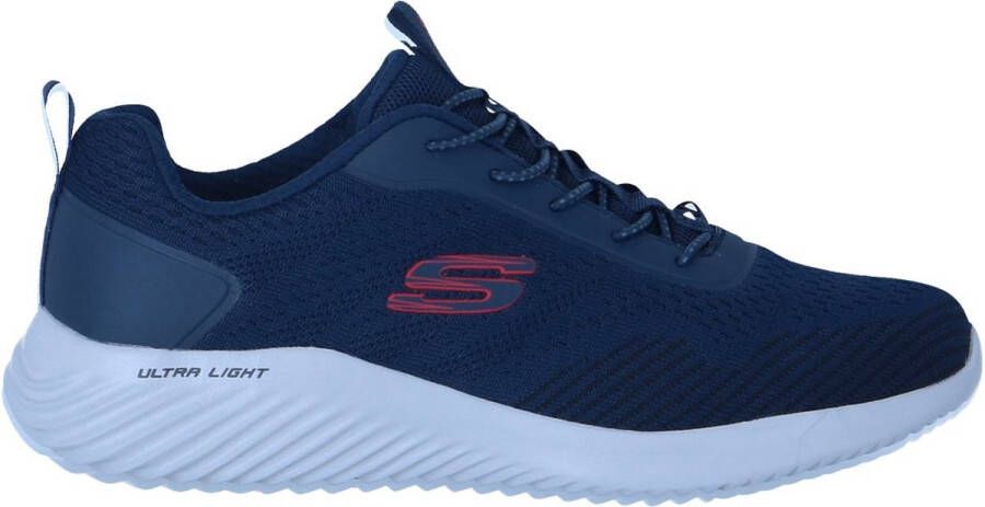 Skechers Vegan Bounder Intread Blauw