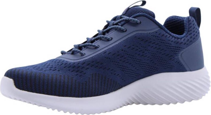 Skechers Vegan Bounder Intread Blauw