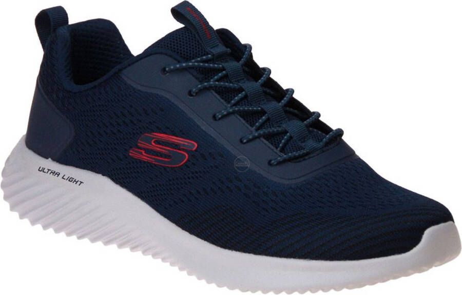 Skechers Vegan Bounder Intread Blauw