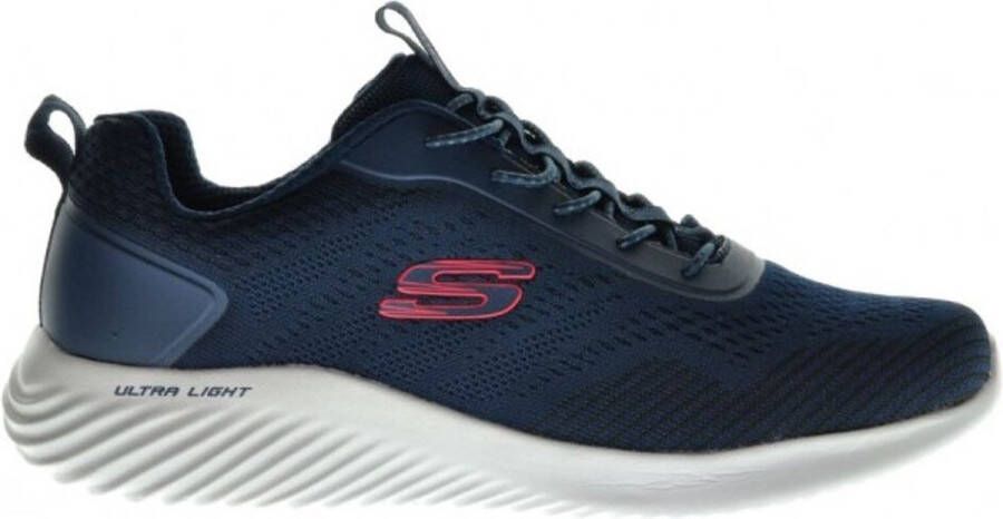 Skechers Vegan Bounder Intread Blauw