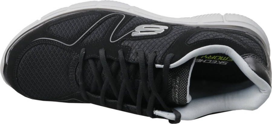 Skechers Verse Flash Point heren sneakers Zwart Extra comfort Memory Foam