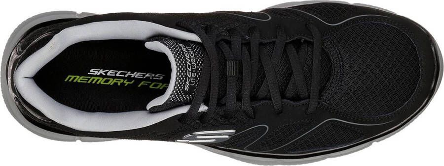 Skechers Verse Flash Point heren sneakers Zwart Extra comfort Memory Foam