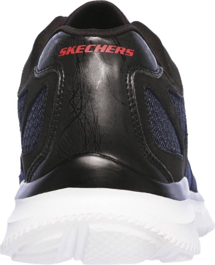 Skechers Verse Flash Point Sneaker Heren Sneakers Mannen blauw rood zwart