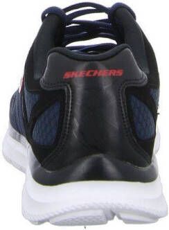 Skechers Verse Flash Point Sneaker Heren Sneakers Mannen blauw rood zwart