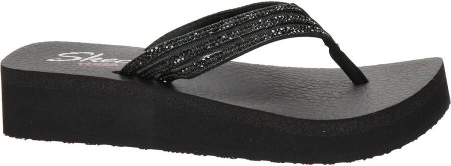 Skechers Vinyasa dames slipper Zwart multi