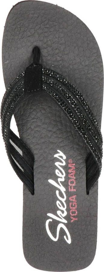 Skechers Vinyasa dames slipper Zwart multi