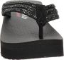 Skechers Vinyasa dames slipper Zwart multi - Thumbnail 7