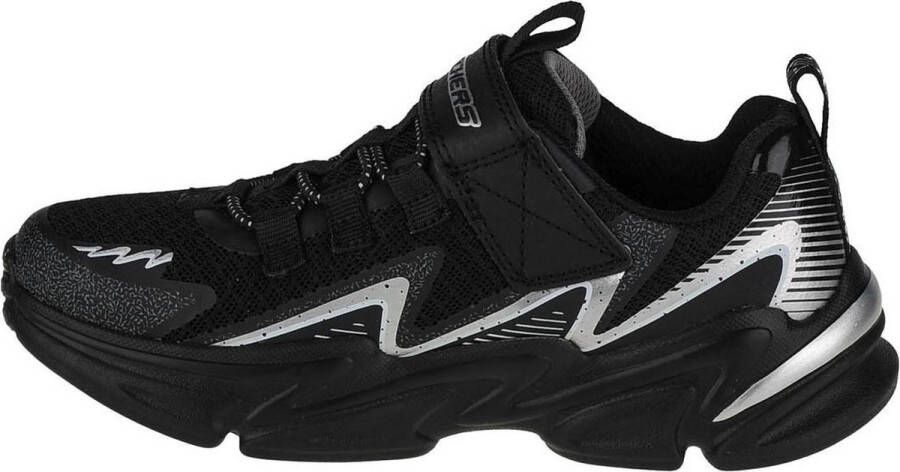 Skechers Wavetronic 403603L BKSL voor een jongen Zwart Sneakers Sportschoenen - Foto 4