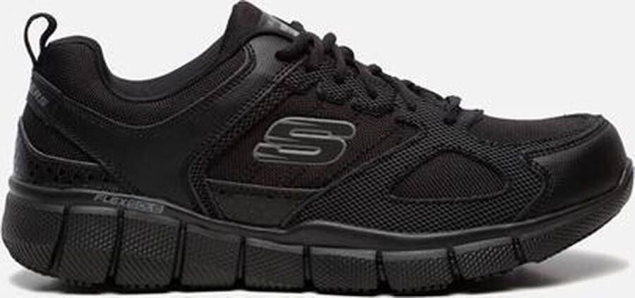 Skechers Werkschoenen Heren Work Telfin Sanphet SR Zwart