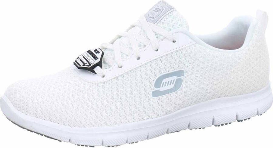 Skechers Work Ghenter Bronaugh sneakers wit