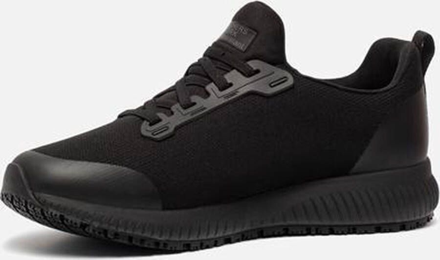 Skechers Work Squad SR sneakers zwart 110313 Dames