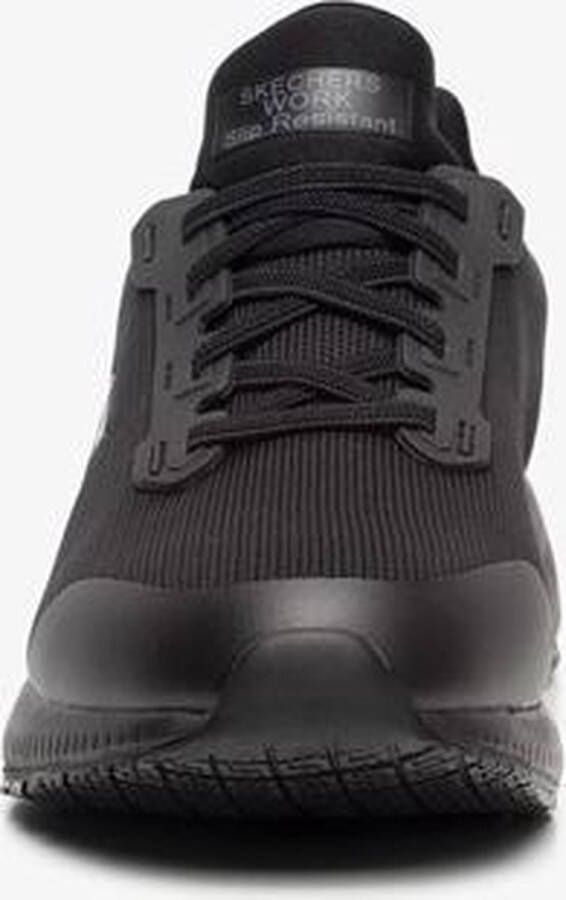 Skechers Work Squad SR sneakers zwart 110313 Dames