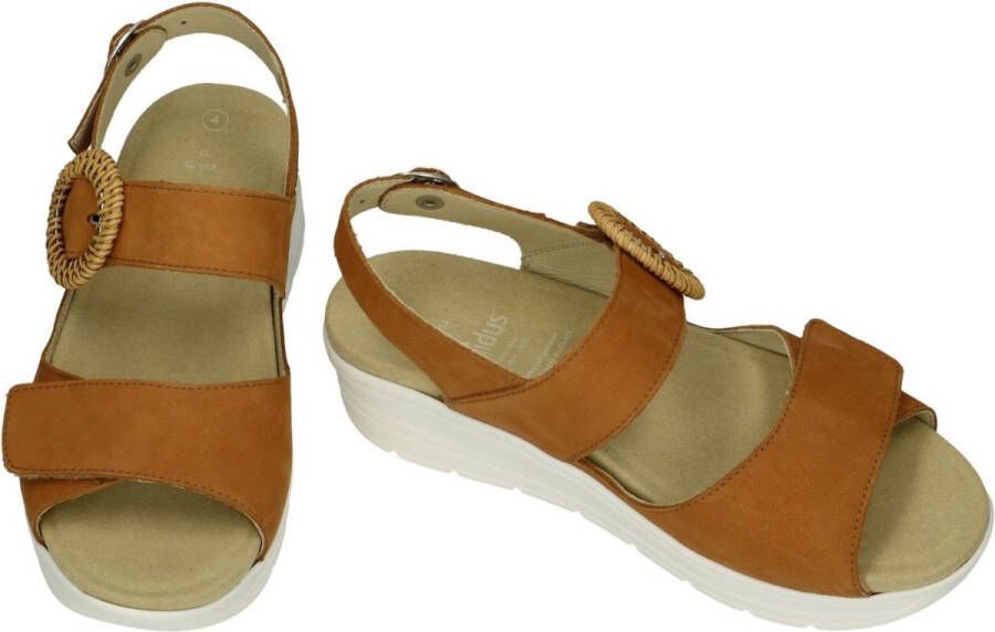 Solidus Dames Sandalen Greta Muskat 48022-30671 Cognac - Foto 10