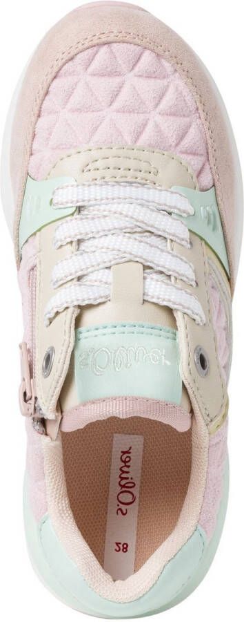 S.Oliver S. OLIVER Meisjes Sneaker Lichtblauw BLAUW