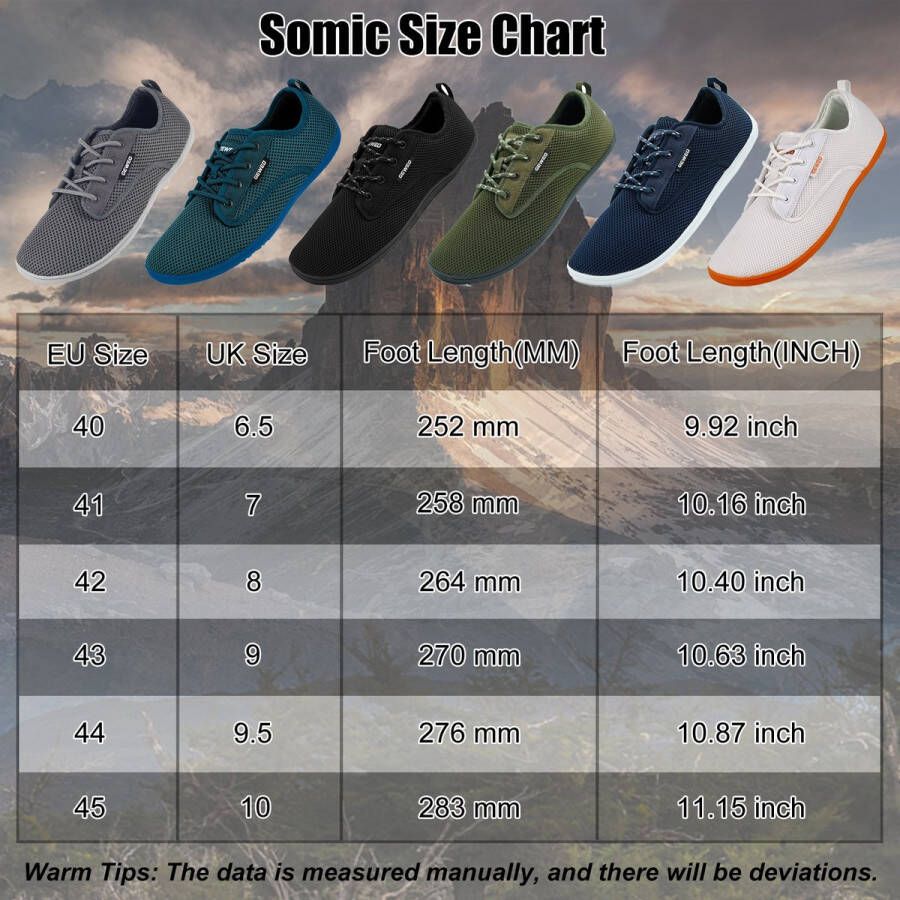 SOMIC Fitness Schoen Lichtgewicht Sportschoenen Athletics Sportschool Sneakers– Bodybuilding Platte Zool Veel Grip Veel Stabiliteit Grijs