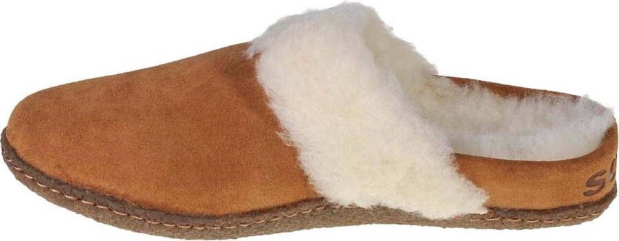 Sorel NAKISKA SLIDE II Dames Sloffen Camel Brown Natural