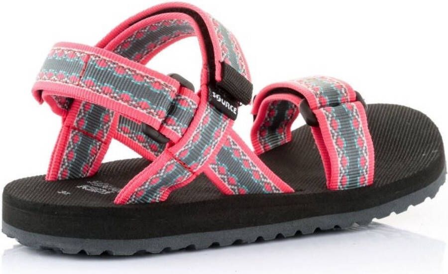 Source Classic Sandaal kinderen Wandelsandalen Unisex roze zwart