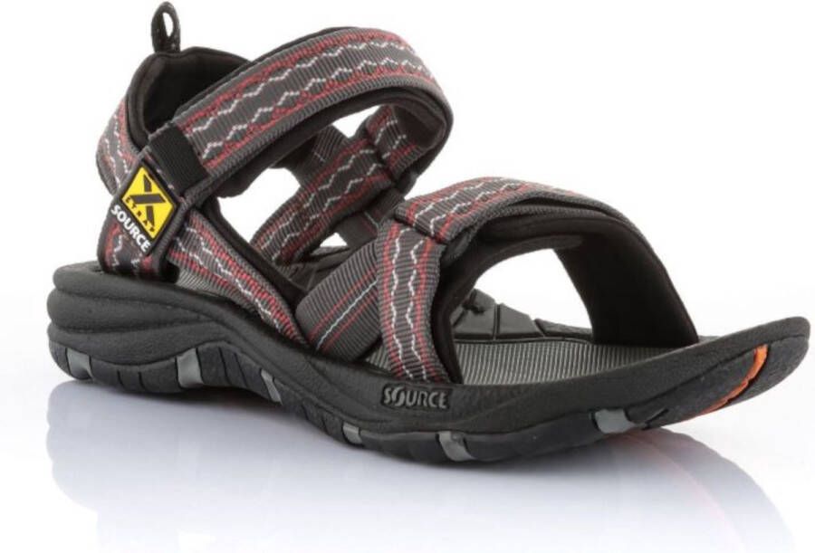 Source Sandalen Gobi Heren Eva polyester microfiber Rood