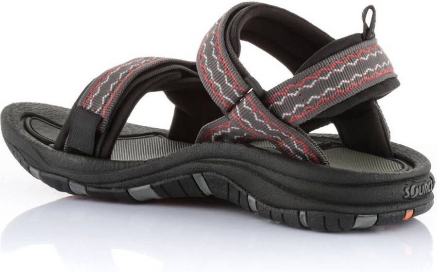 Source Sandalen Gobi Heren Eva polyester microfiber Rood