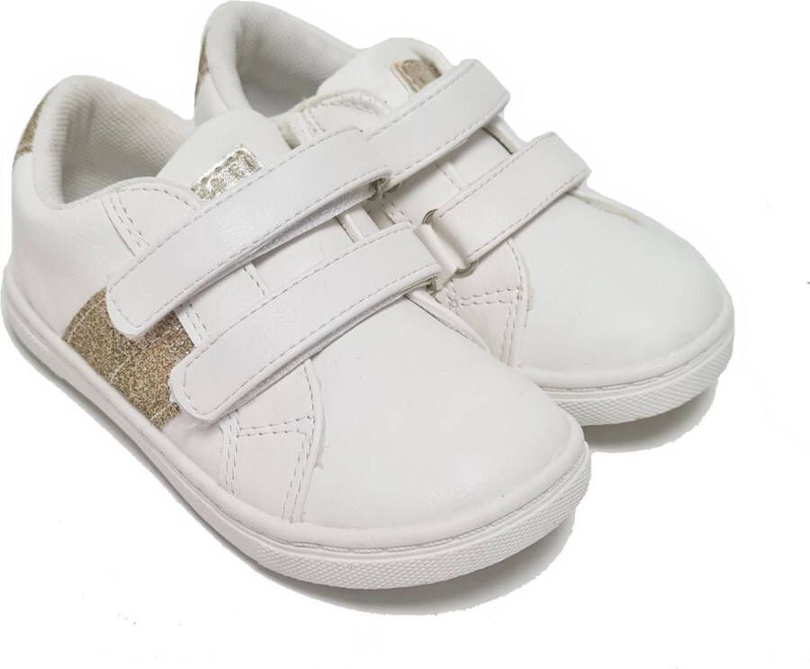 Sprox WITTE MEISJES SNEAKERS MET GOUDEN GLITTERS - Foto 3