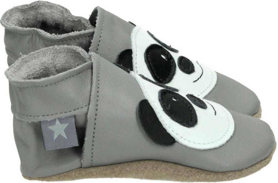 Starchild PANDA GREY MeisjesPantoffelsKinderpantoffels Grijs - Foto 4