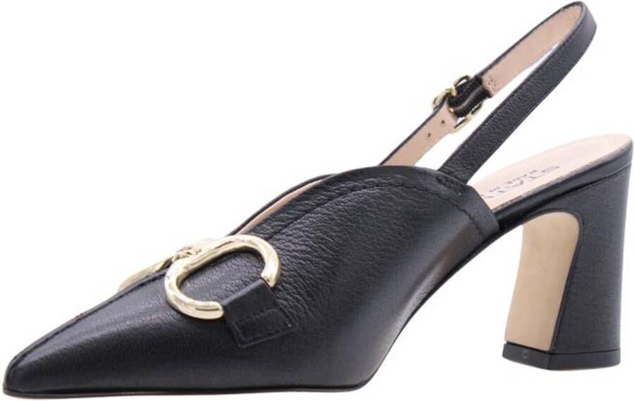 Status Peep Toe Peep Heel Black