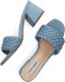 Steve Madden Aspyn Muiltjes Dames Blauw - Thumbnail 12