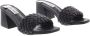 STEVE MADDEN Aspyn Zwart Leer Sandalen met hak Dames - Thumbnail 9