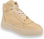 Steve Madden Danoi Hoge sneakers Leren Sneaker Dames Beige - Thumbnail 11