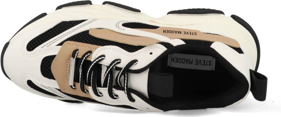 Steve Madden Dames Sneakers Possesion-e Black tan Zwart