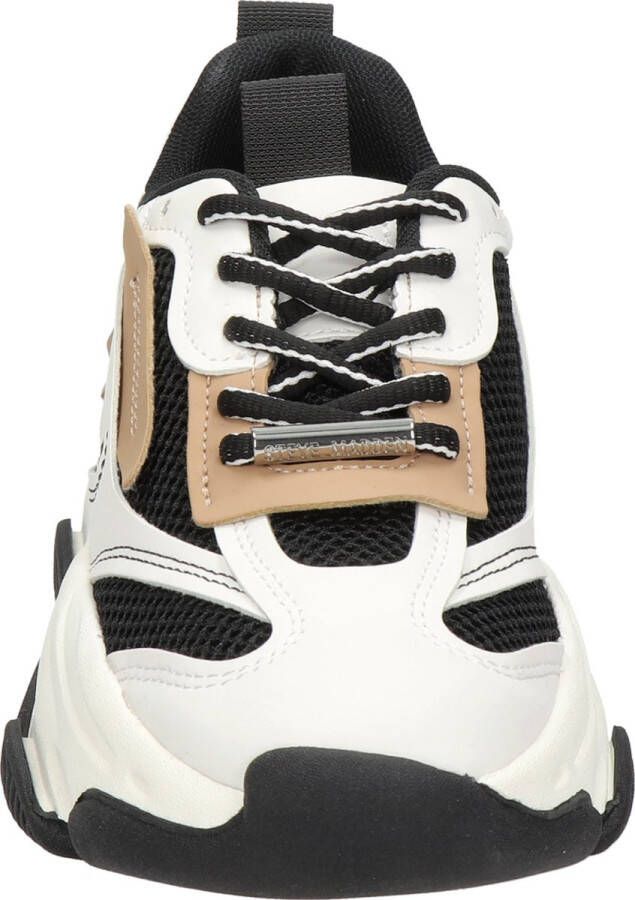 Steve Madden Dames Sneakers Possesion-e Black tan Zwart