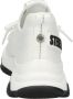 Steve Madden Mac2 dames sneaker Wit zwart - Thumbnail 3