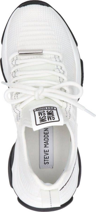 Steve Madden Ma dames sneaker Wit zwart