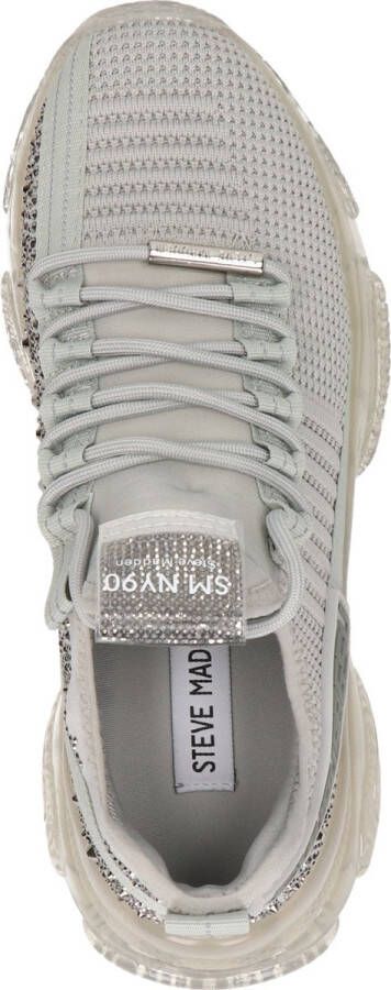 Steve Madden Maxilla dames sneaker. Grijs