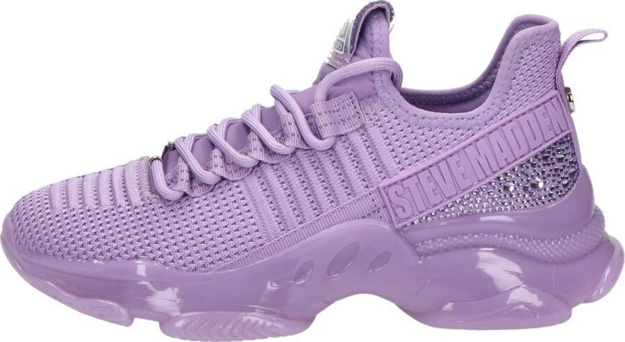 Steve Madden Trendy Maxilla-R Damessneakers Purple Dames - Foto 3