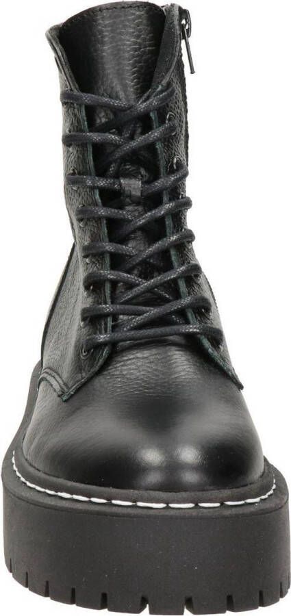 Steve Madden Skylar dames veterboot Zwart