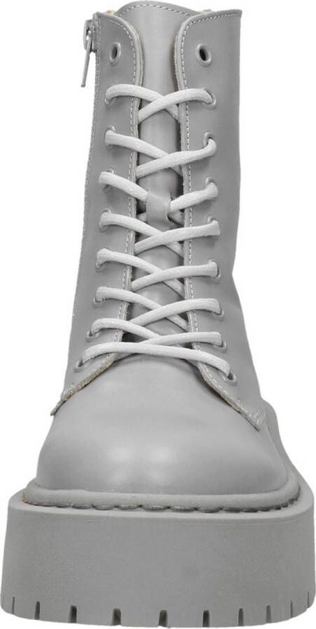 Steve Madden Skylar Veterschoenen Hoog donkergrijs