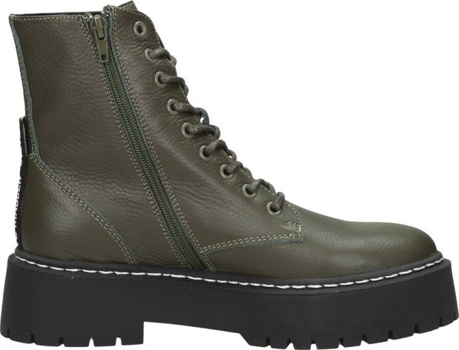 Steve Madden Skylar Veterschoenen Hoog khaki