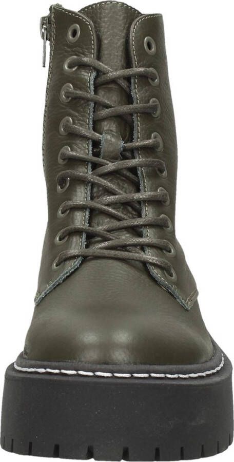 Steve Madden Skylar Veterschoenen Hoog khaki