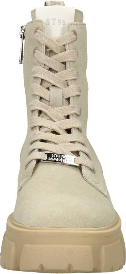 Steve Madden Chunky Sole Leren Laarzen Beige Dames - Foto 6