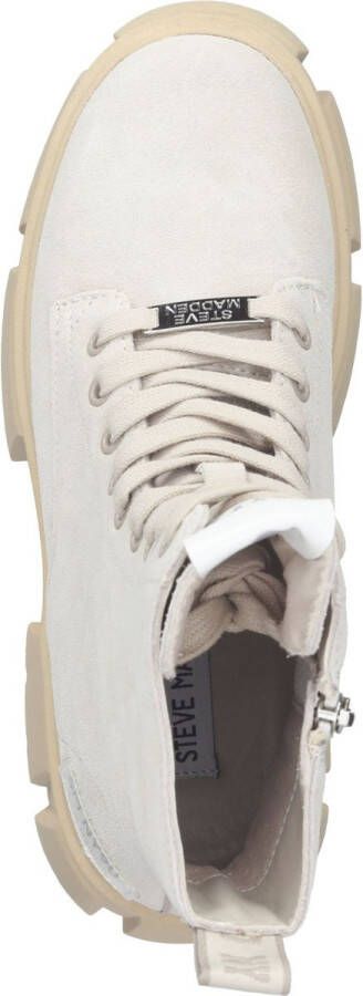 Steve Madden Chunky Sole Leren Laarzen Beige Dames - Foto 14