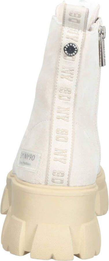 Steve Madden Chunky Sole Leren Laarzen Beige Dames - Foto 10