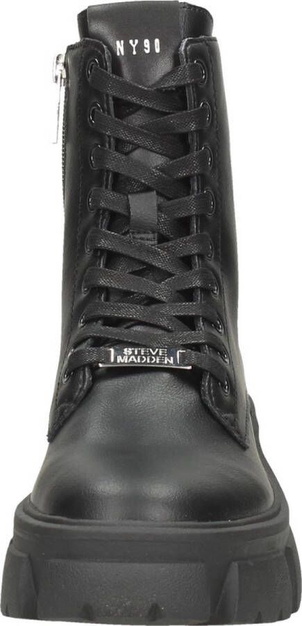 Steve Madden Tanker Veterschoenen Hak Zwart