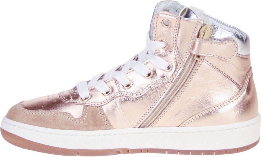 Stones and Bones Losot Metallic Zalmroze Sneaker Roze Dames