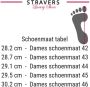 Stravers Grote Maten Schoenen Stravers zachte zwarte leren pumps met stabiele hak grote maten - Thumbnail 4