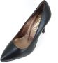 Stravers Grote Maten Schoenen Stravers Zwarte Pumps Leer. Stijlvolle Hoge Hakken Grote Maten - Thumbnail 5