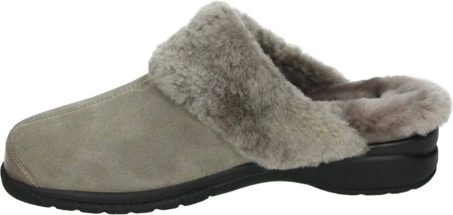 Strober GABY 72081H Volwassenen Dames pantoffelsPopulaire damesschoenen Pantoffel Kleur Taupe